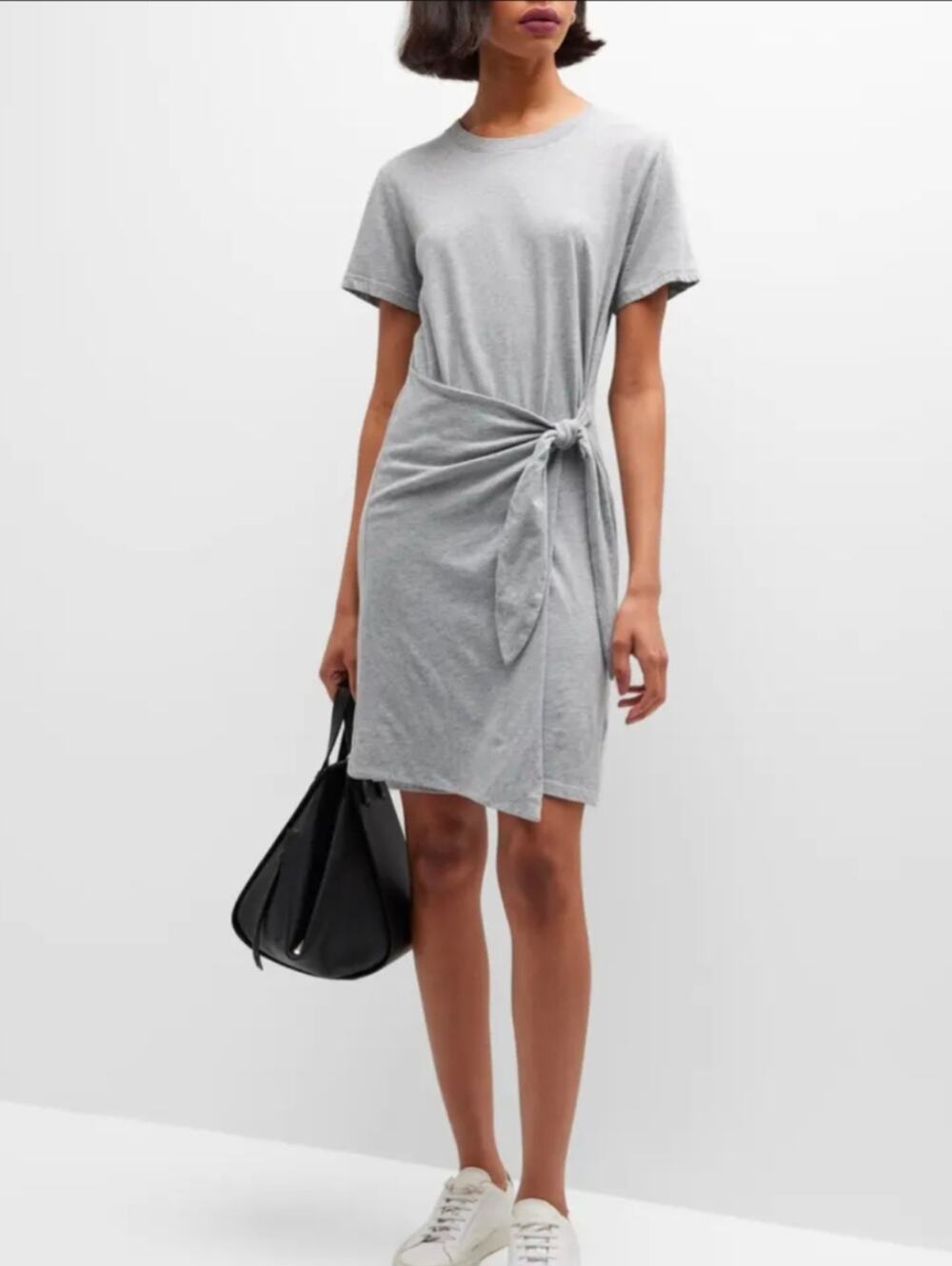 Rails Edie Faux-Wrap T-Shirt Dress Women's XL Casual Travel Preppy Effortless